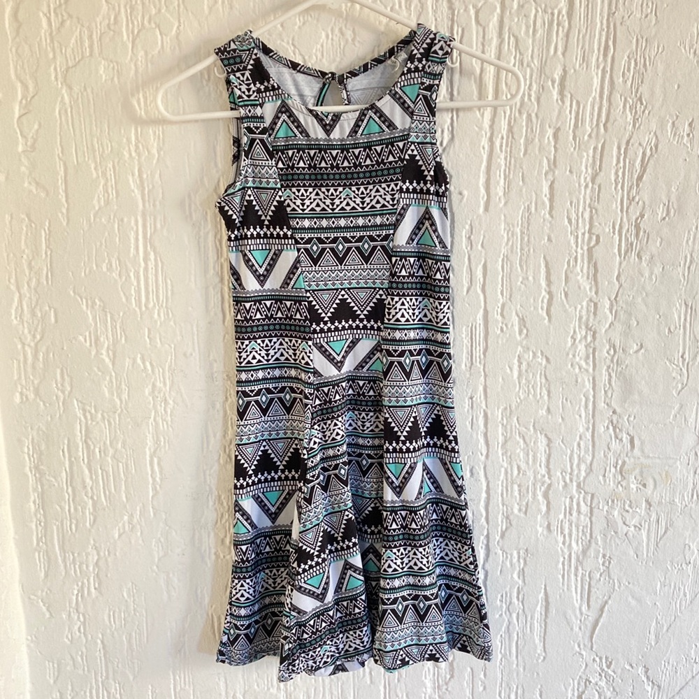 Mudd Sleeveless Tribal Print Dress Size XS